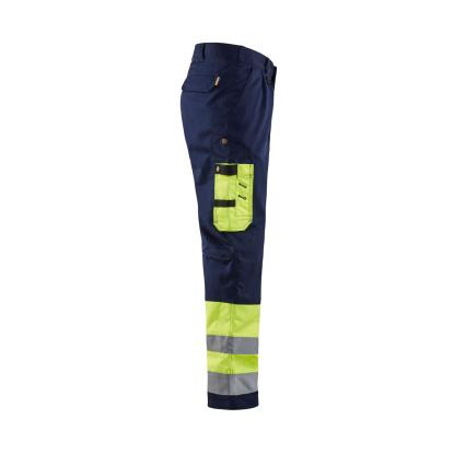 Blåkläder 1584 high vis buks, hi-vis gul/marineblå
