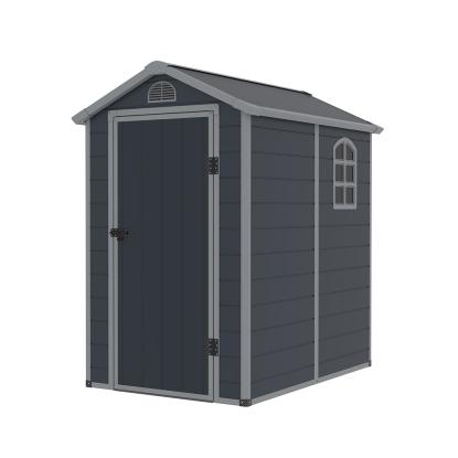 Westmann Universo L redskabsskur, plast, mørkegrå, 204 x 134 x 192 cm