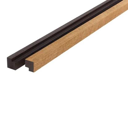 FibroTech akustik afslutningsliste til PREMIUM, PROFF og SQUARE, 25 x 3000 mm, oiled oak - 2 stk.
