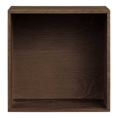 Townsville væghylde, mørkebrun eg, 30 cm