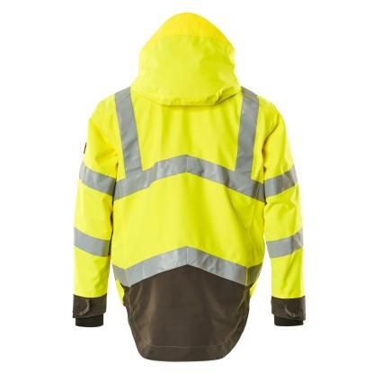 MASCOT SAFE SUPREME Harlow skaljakke, hi-vis gul/mørk antracit