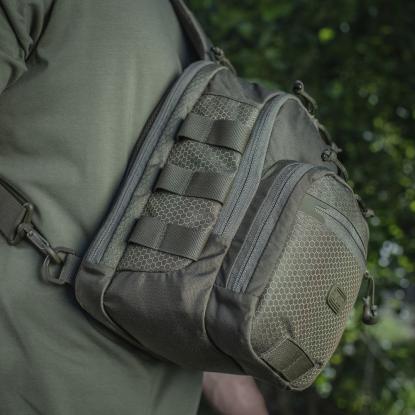 M-TAC Elite Hex crossbody taske, ranger green
