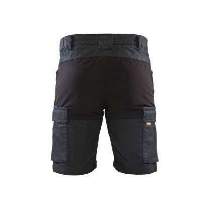 Blåkläder 1437 service shorts stretch, marineblå/sort