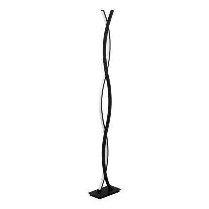 EGLO LASANA 3 LED gulvlampe, H142 cm, sort
