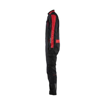 Blåkläder 6144 industri kedeldragt stretch, sort/rød