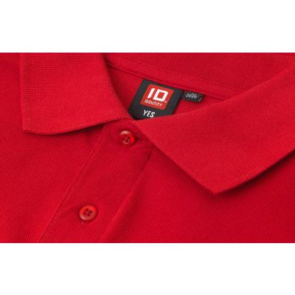 ID 2020 YES poloshirt, rød