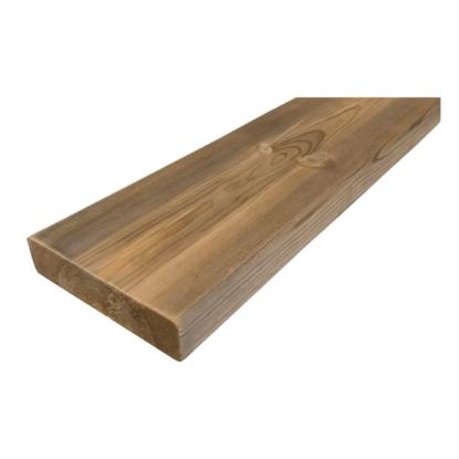 Frøslev Select terrassebræt med afrundede kanter, 32 x 150 x 5100 mm, brunimprægneret fyr
