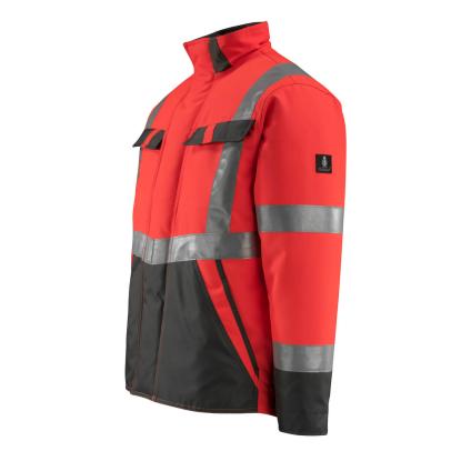MASCOT SAFE LIGHT Penrith vinterjakke, hi-vis rød/mørk antracit