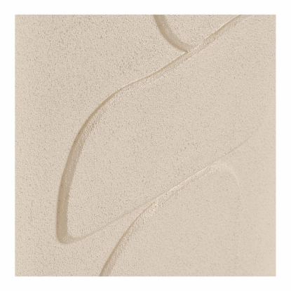 Victoria relief vægdekoration No. 1, beige, 60 x 120 cm