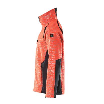 MASCOT ACCELERATE SAFE softshell jakke, hi-vis rød/mørk marine