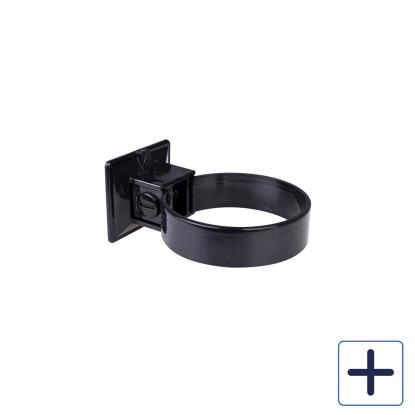 Plastmo plastrørholder, sort