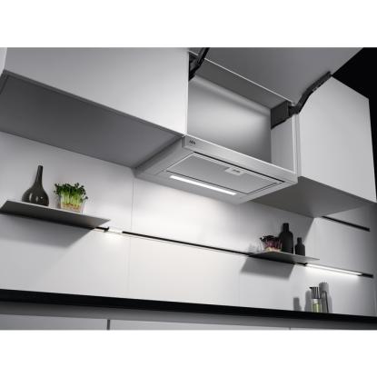 AEG DPE5650M skabsintegreret emhætte, grå, 60 cm