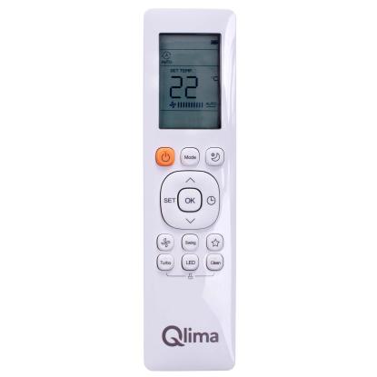 Qlima S-7026 Supreme luft-til-luft varmepumpe med Wi-Fi, op til 100 m² - A+++