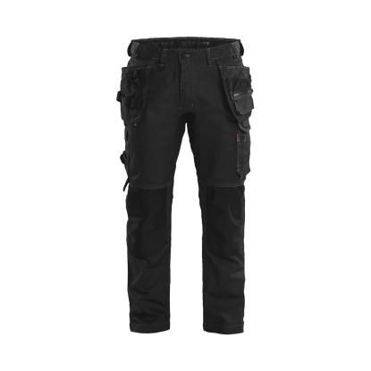 Blåkläder 1750 håndværkerbuks stretch, sort