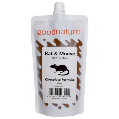 Goodnature lokkemad med chokolade til rotte- og musefælde - 200 gram