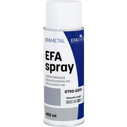 EFAmetal EFAspray, Takeuchi lysgrå - 400 ml