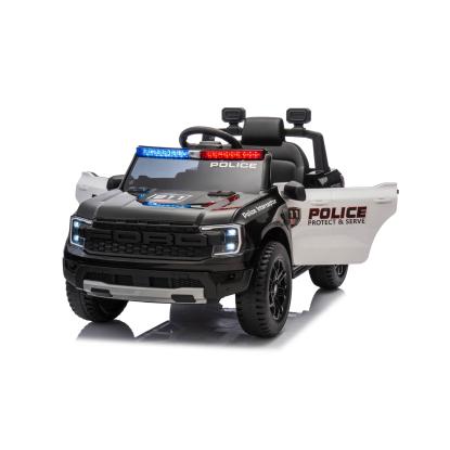 Ford Ranger Wildtrack 707 politibil med blink til børn, 2 x 12V