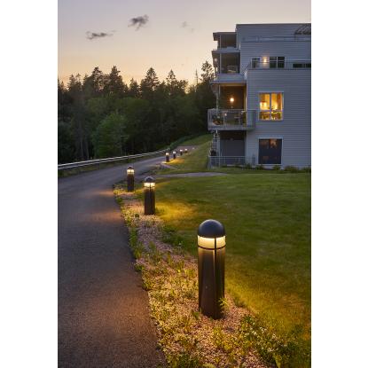 Norlys Narvik LED pullert, IP65, grafit