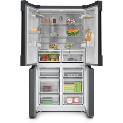 Bosch KFN96AXEA amerikanerkøleskab, 405 + 200 liter