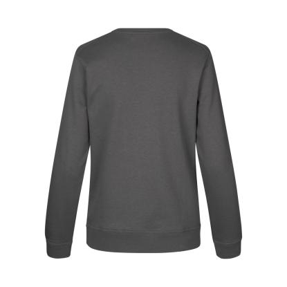ID PRO Wear CARE 0381 sweatshirt, ubørstet, dame, silver grey
