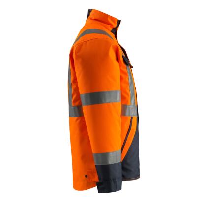 MASCOT SAFE LIGHT Penrith vinterjakke, hi-vis orange/mørk marine