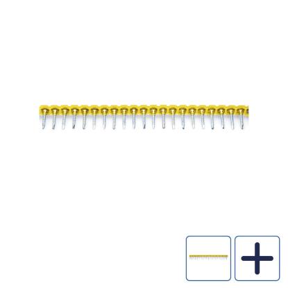 FAST gipsskrue på bånd til stål, elforzinket, 3,5 mm - 1000 stk.