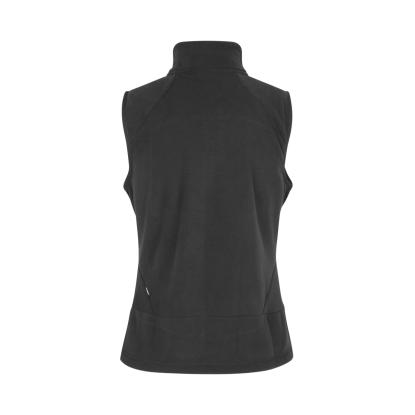 ID 0812 Active vest, mikrofleece, dame, sort