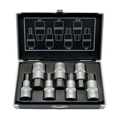 BATO TOMMER stifttopsæt, 1/2", 6-kantet, 5/16"-3/4" - 7 dele
