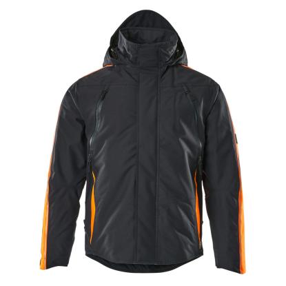 MASCOT HARDWEAR Tolosa vinterjakke, mørk marine/hi-vis orange
