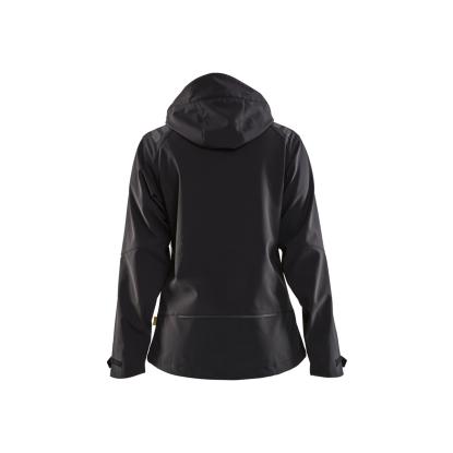 Blåkläder 4719 dame softshell jakke, sort/hi-vis gul