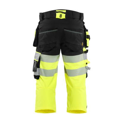 Blåkläder 1123 high vis knickers 4-vejs stretch, hi-vis gul/sort