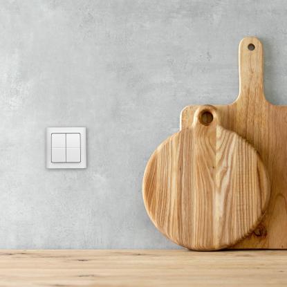 Jumitech trådløs lysdæmper uden batteri til Philips Hue, 1 modul, hvid