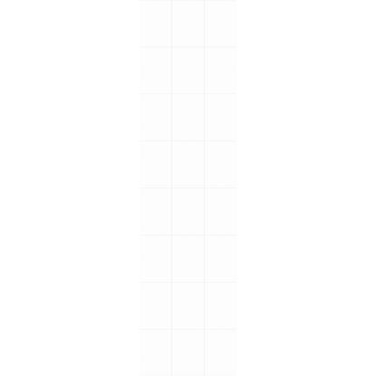 Fibo Colour vådrumspanel med 20 x 30 cm fliselook, 10 x 600 x 2400 mm, denver white high gloss