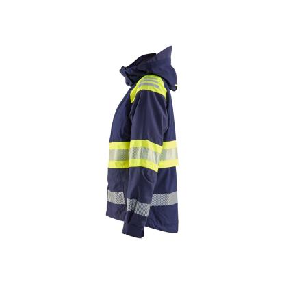Blåkläder 4430 dame high vis skaljakke, marineblå/hi-vis gul