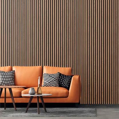 FibroTech PROFF akustikpanel, 605 x 3000 mm, oiled oak