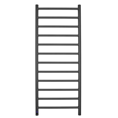 Habo Fern 12 håndklædetørrer, sort, 120 W, 500 x 1230 mm