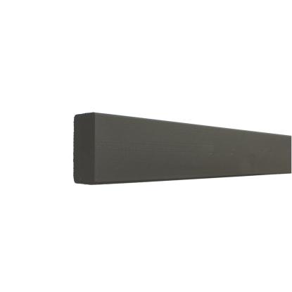 PLUS omlimet stolpe/drager, umbragrå/fyr - 5 x 9 x 238 cm