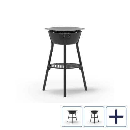 Muurikka gas stegepladesæt, sort
