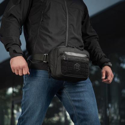 M-TAC Elite EDC skuldertaske, sort