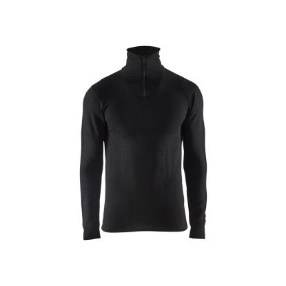 Blåkläder 4894 undertrøje half zip xwarm, sort