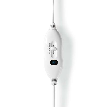 Nedis PEBL120CWT1 varmetæppe, 150 x 80 cm, hvid