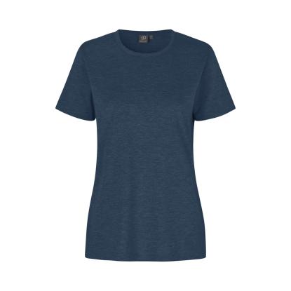 ID PRO Wear 0312 T-shirt, dame, blå melange