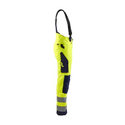 Blåkläder 7885 dame high vis vinter buks, hi-vis gul/marineblå