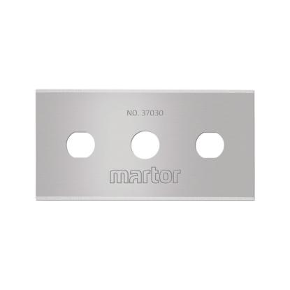 Martor barberblad no. 37030 til Secumax knive, 43 x 22 x 0,3 mm - 10 stk.