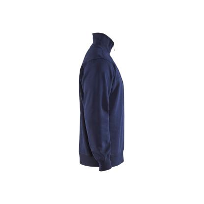 Blåkläder 3365 sweatshirt half-zip, marineblå
