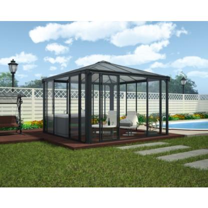 Palram - Canopia pavillon Palermo 3600 lukkesystem