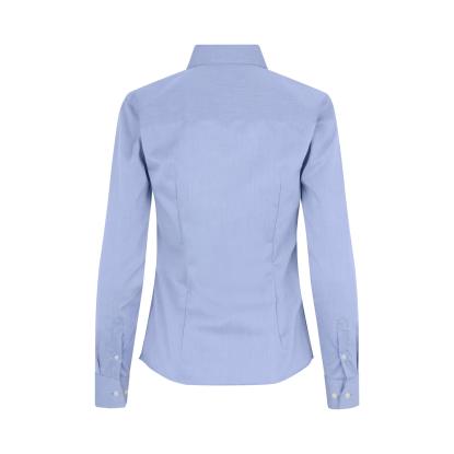 Seven Seas SS720 Fine Twill skjorte, modern, dame, lys blå