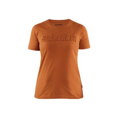 Blåkläder 3431 dame t-shirt 3D, rust