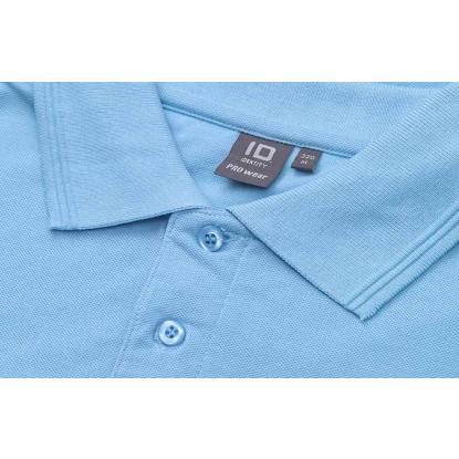 ID PRO Wear 0320 poloshirt med lomme, lys blå
