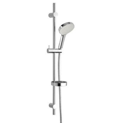 Damixa Silhouet Flex brusesæt, Ø110 mm, krom
